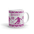 Nordic Skier Personalized Knitting Mug
